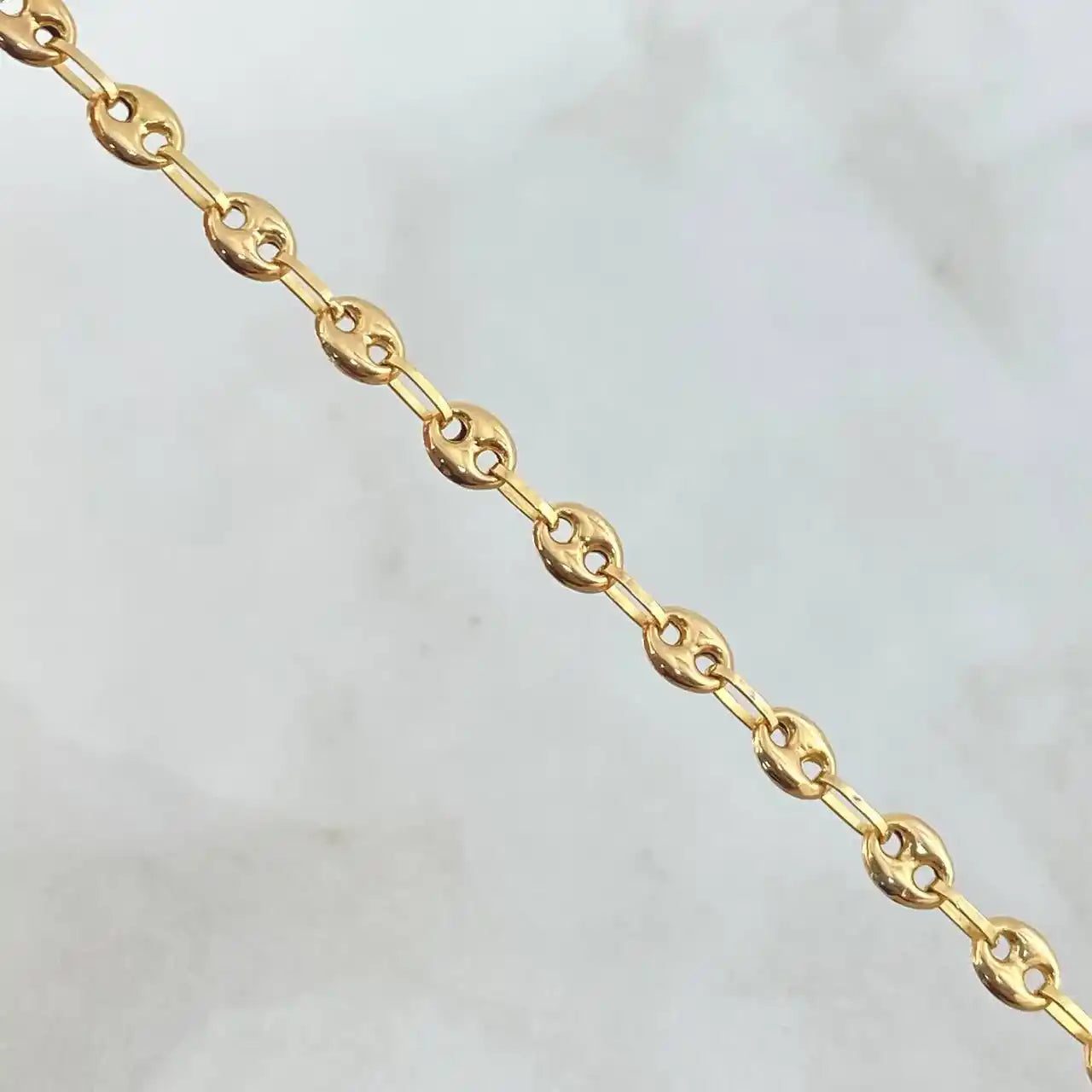  18K Gold GC Anklet – 2.85g / 25cm (9.8in)