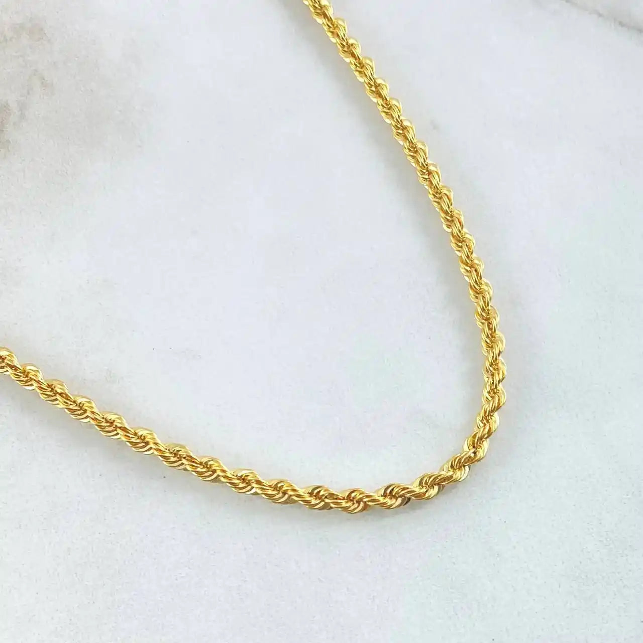 18K Gold Lazo Chain – 4.15g / 45cm +3cm Extension