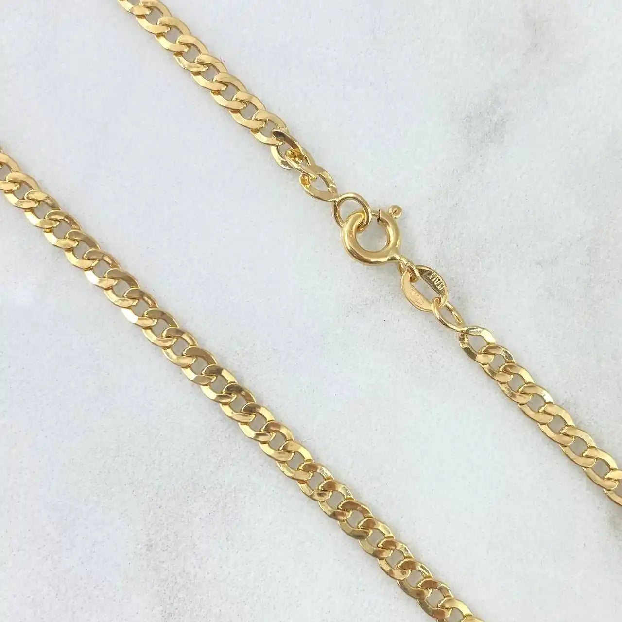  18K Gold Cuban Link Chain – 5.2g / 60cm +1cm Extension