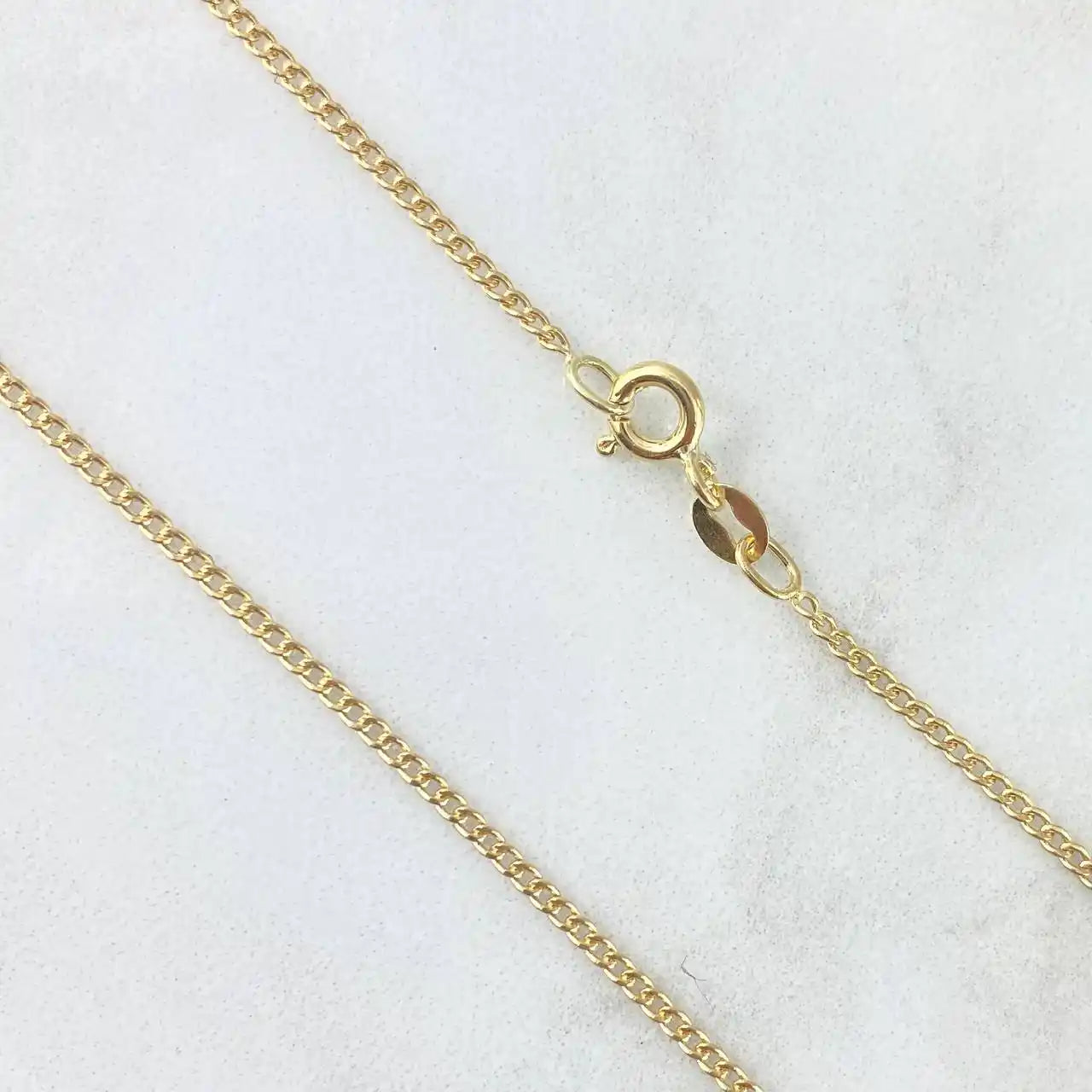 Cuban Link Chain 1.35g / 45cm / +1 Extension – 18K Gold