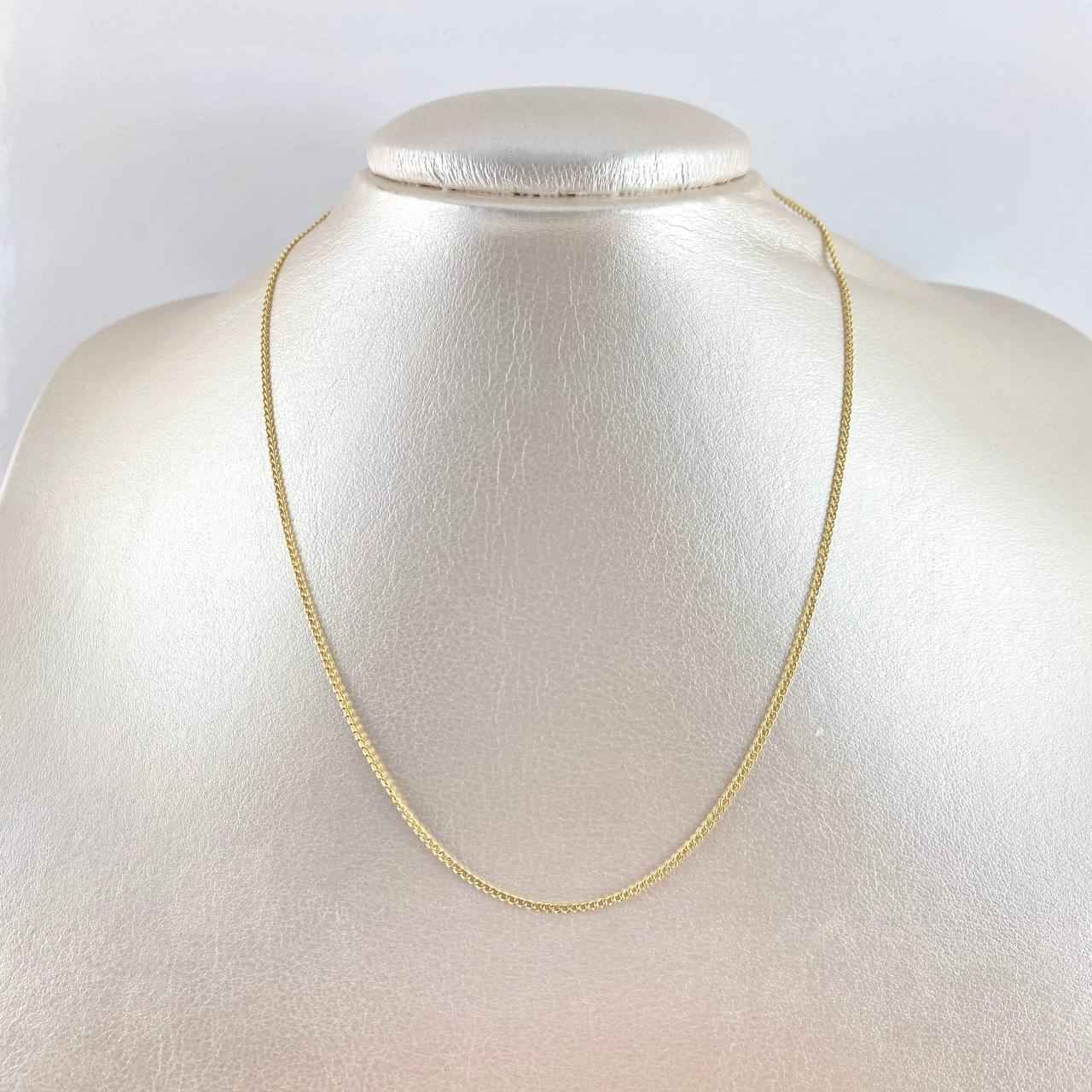 Cuban Link Chain 1.35g / 45cm / +1 Extension – 18K Gold