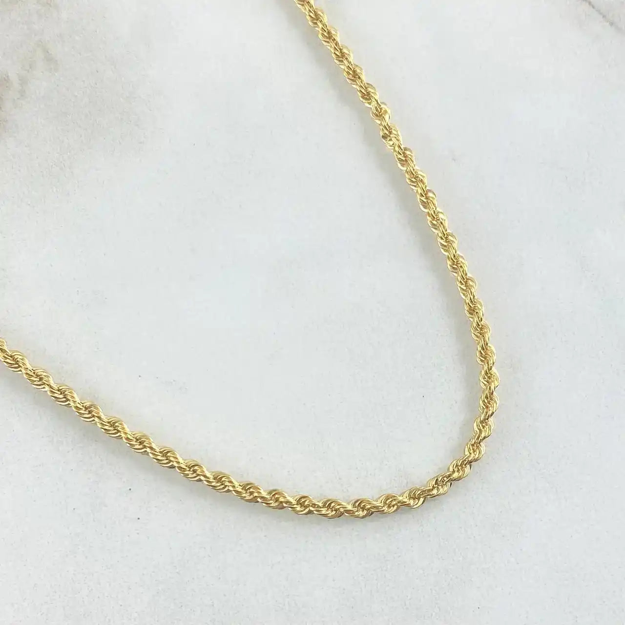  18K Gold Lazo Chain – 2.9g / 50cm +3cm Extension