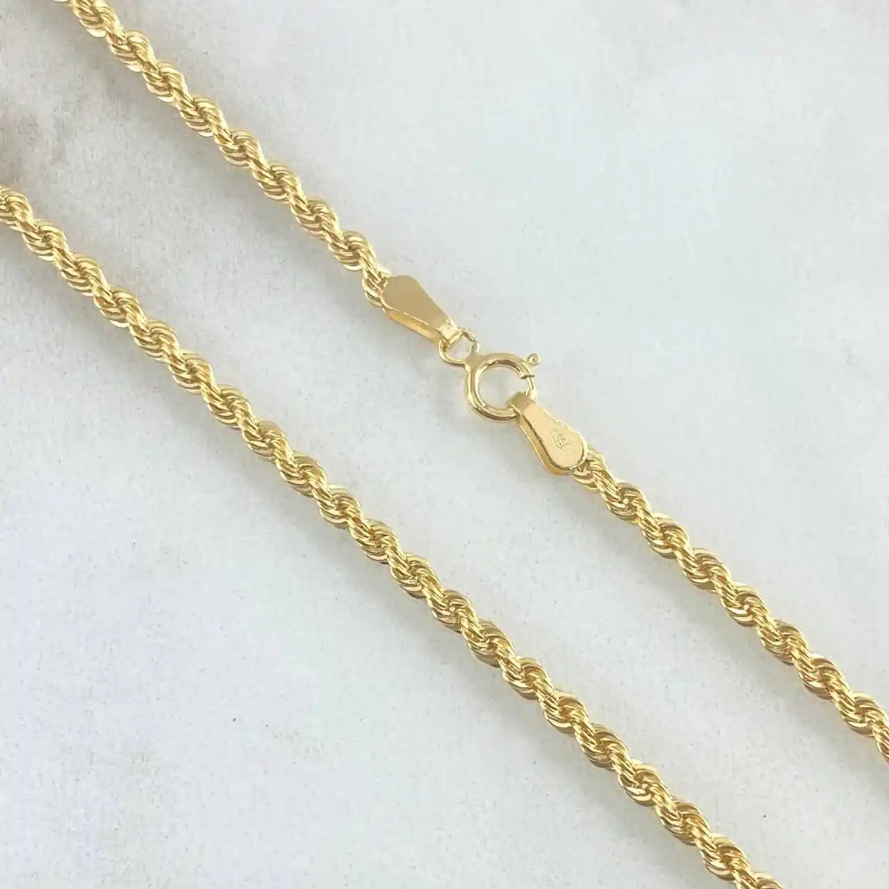  18K Gold Lazo Chain – 2.9g / 50cm +3cm Extension
