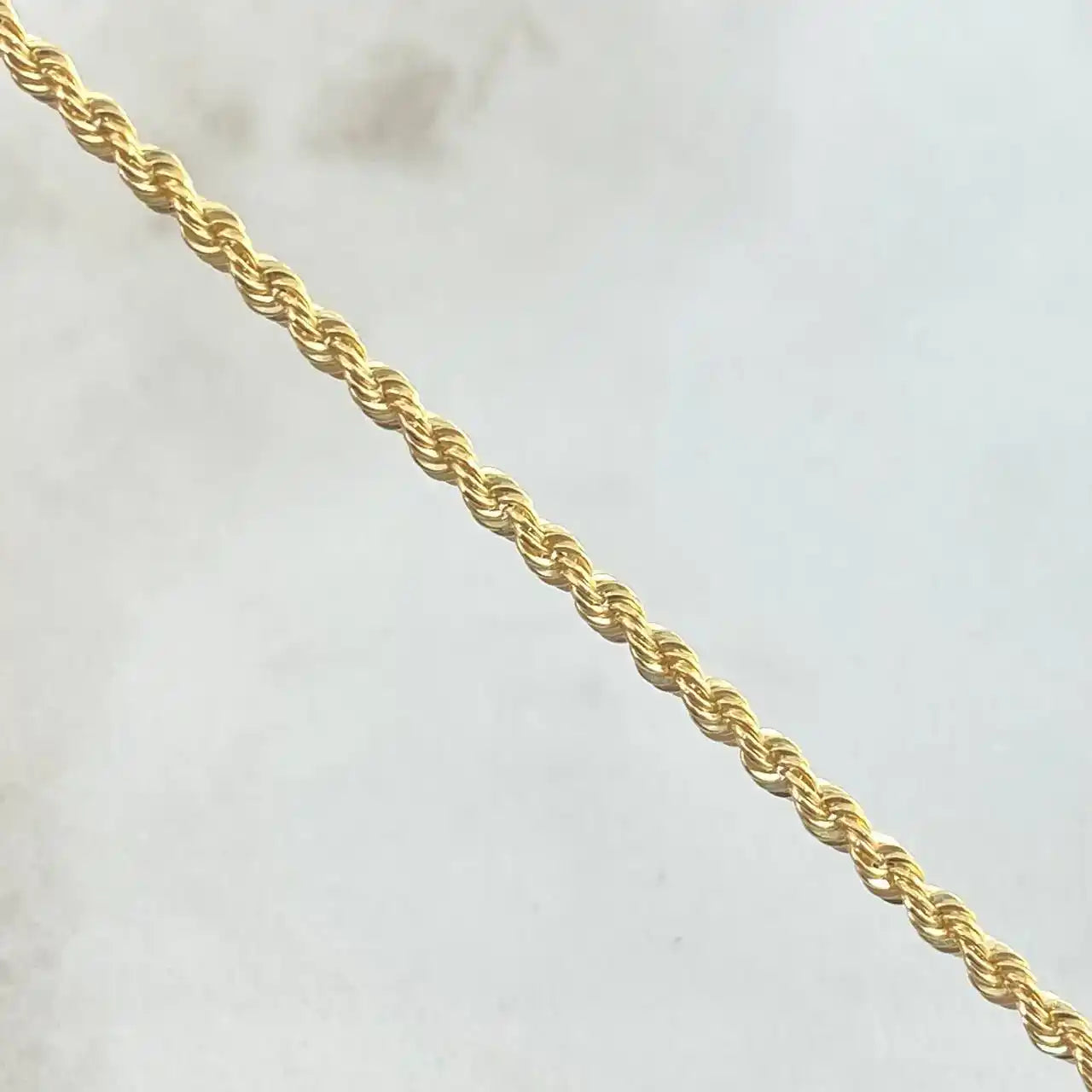  18K Gold Lazo Chain – 2.9g / 50cm +3cm Extension