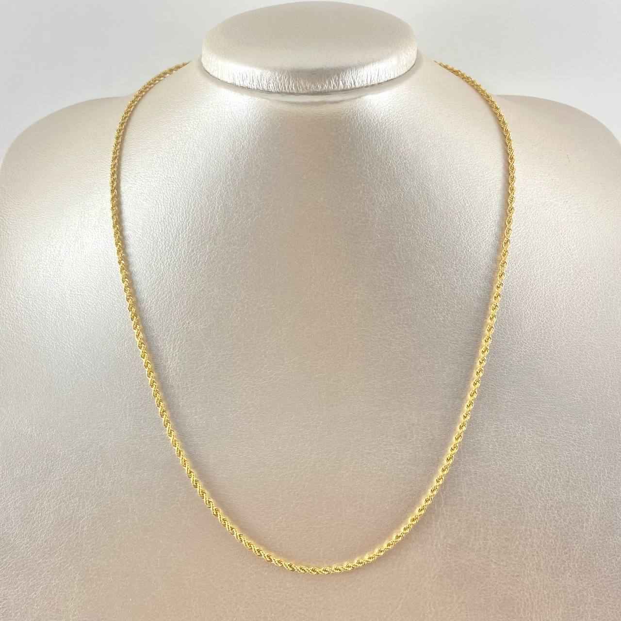  18K Gold Lazo Chain – 2.9g / 50cm +3cm Extension