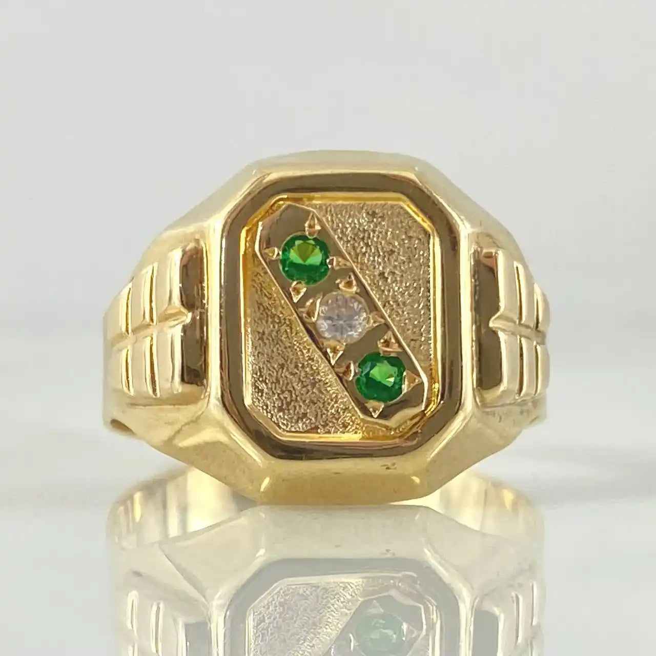 18K Gold Trinity Ring – 4.25g / Size 9.25