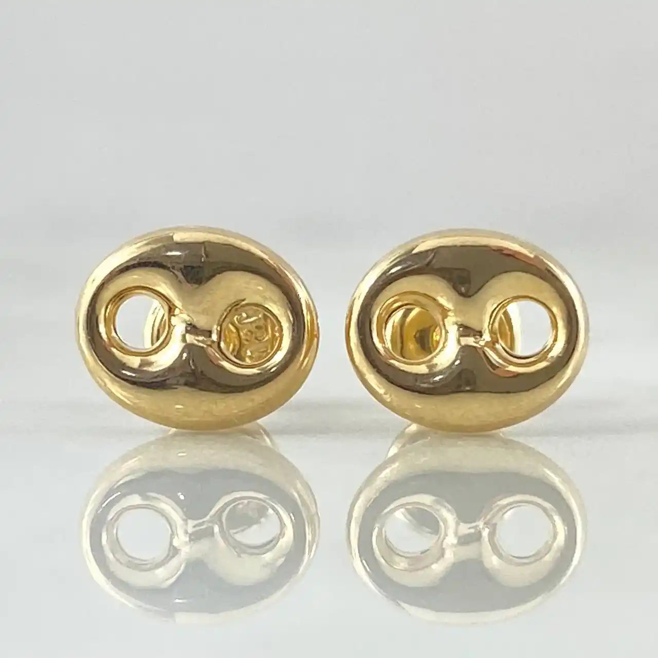 18K Gold Stud Earrings – GC Design – 0.85g