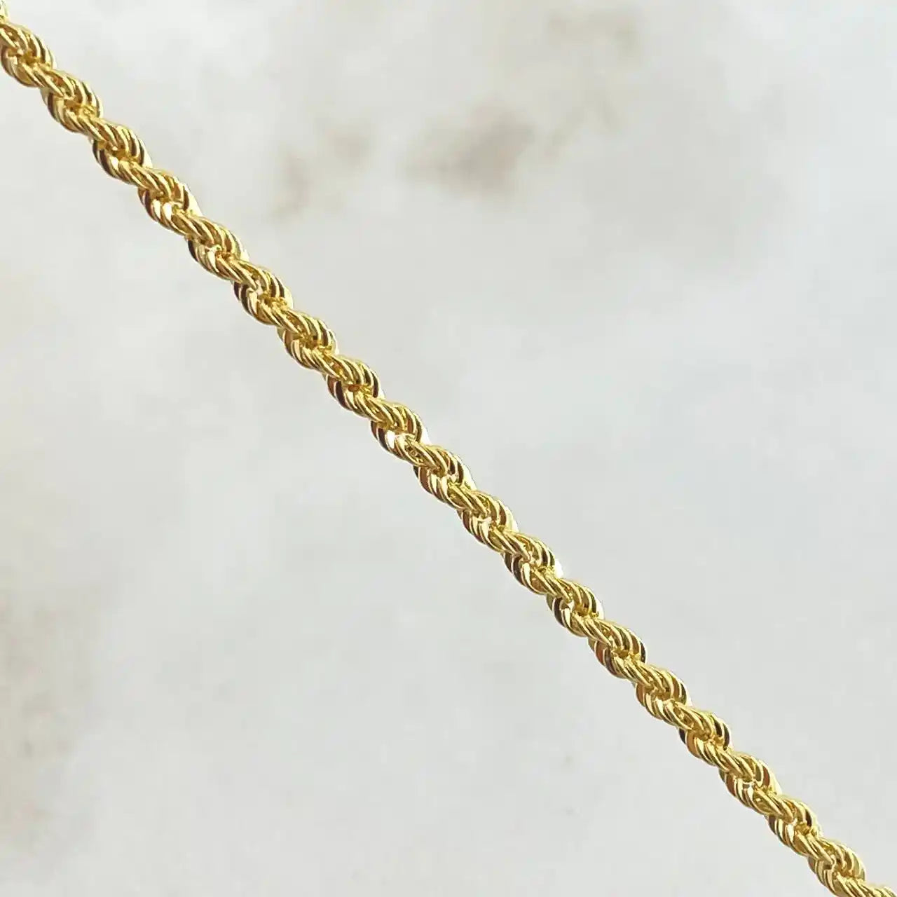 18K Gold Lazo Bracelet – 1.5g / 18cm +3cm Extension